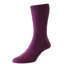 HJ Hall Bright Colours Fashion Cotton Sock Plum HJ48 